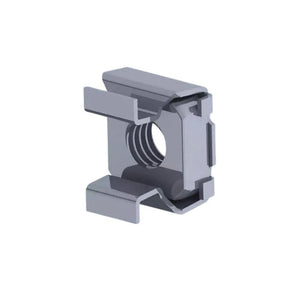 EL TUERCA ENJAULADA M5 Rittal 2094500, tuerca enjaulada gris de metal para tableros eléctricos