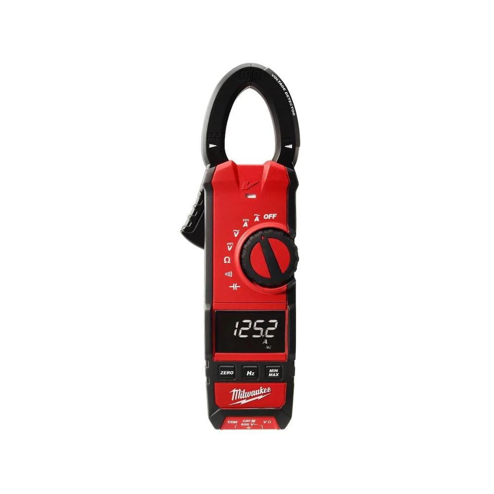 Pinza amperimétrica 600A CON PILAS Milwaukee 2237-20