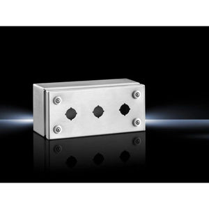 Caja teclado inox Rittal 2384030 IP66 1.4301 para tableros eléctricos