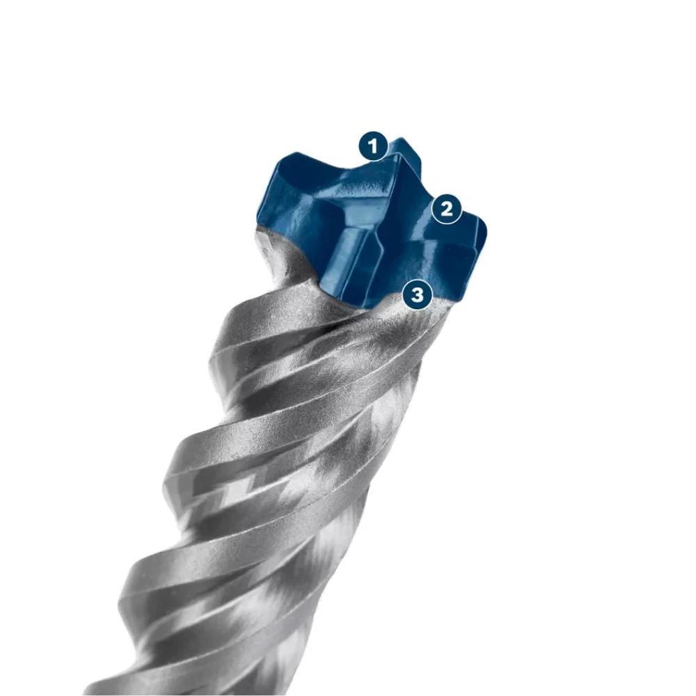 Broca SDS MAX-8X para Concreto Expert 9/16x16x21" Bosch 2608901347