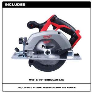 Sierra circular M18 de 6 1/2" (solo herramienta) Milwaukee 2630-20