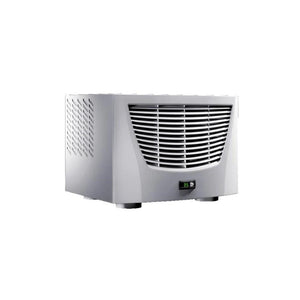 Refrigerador techo Rittal modelo 3387540 acabado plateado con display digital
