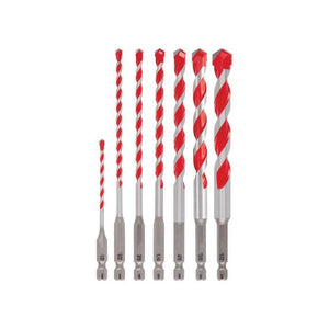 Brocas de carburo SHOCKWAVE 7pzs Milwaukee 48-20-9057