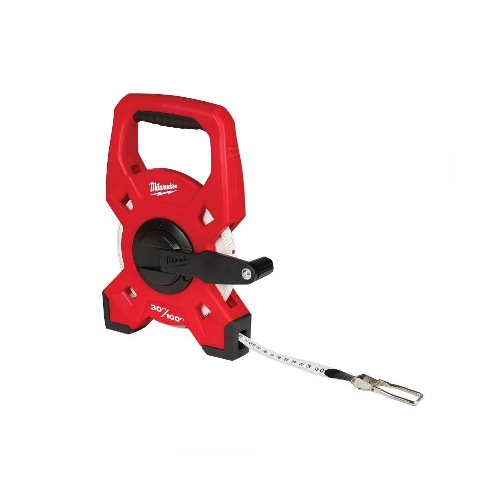 Cinta metrica con carrete abierto 30m/100" Milwaukee 48-22-5330