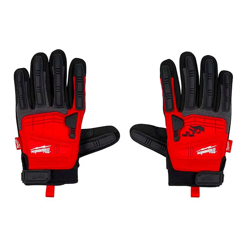 Guantes de Trabajo de Impacto Milwaukee 48-73-8552 rojo/negro talla G