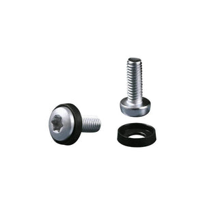 Tornillos de fijación Rittal 7094.130 para módulos electrónicos, acero plateado con arandelas negras