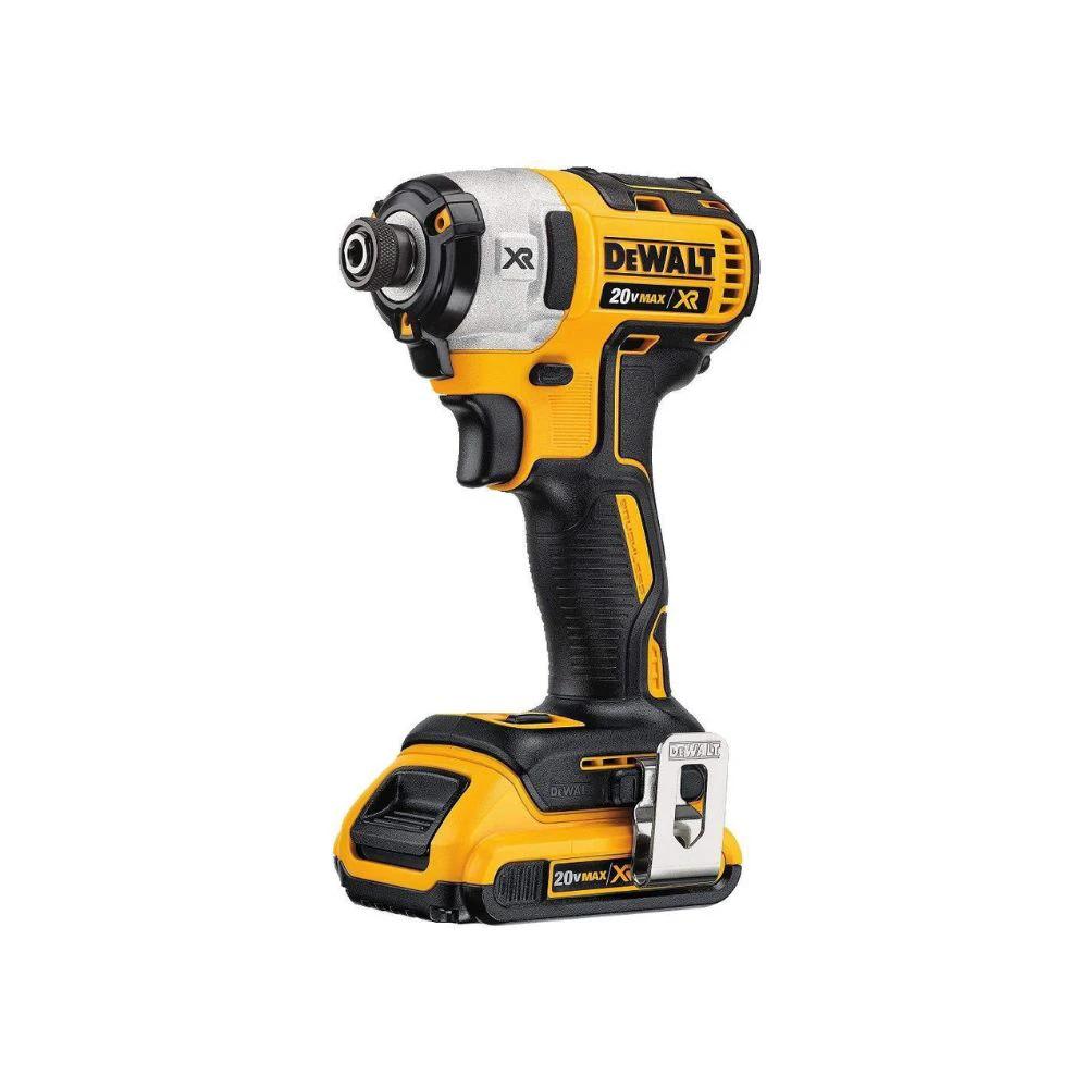 Kit Atornillador de Impacto Inalámbrico 1/4" 20V MAX Brushless DeWalt DCF887D2-B3