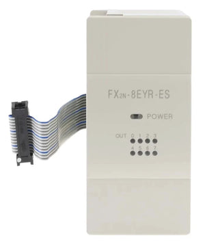 Unidad de extension FX modular; 8 salidas rele Mitsubishi FX2N-8EYR-ES/UL