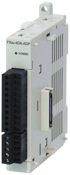 Adaptador de entradas analogicas FX3; 4 entradas V/I; 12 bits Mitsubishi FX3U-4AD-ADP