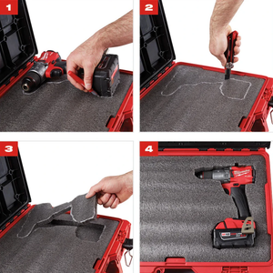 Insertos De Espuma Packout Milwaukee 48-22-8451