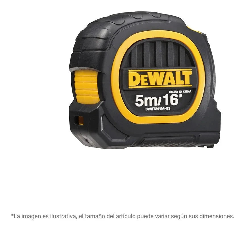 Flexómetro Duo 5m/16' x 25mm Dewalt DWHT34194-B3 - DEWALT - Industrias GSL