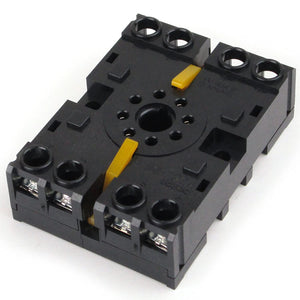 Base para Relevador Carril DIN 8 Pines 6 A 240 VAC Omron P2CF08 - Omron - Industrias GSL