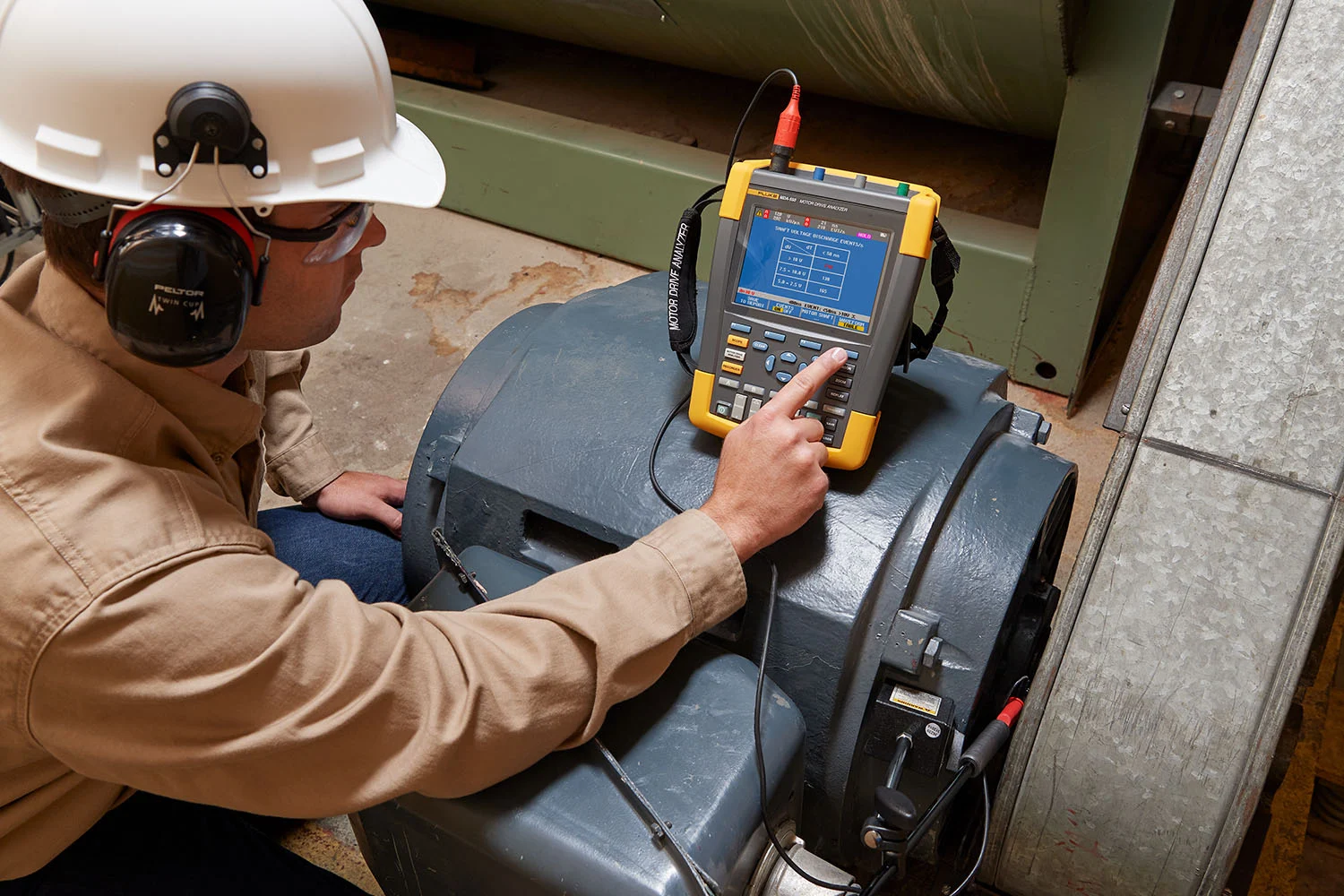 Fluke MDA-550 serie III Analizador de variadores de velocidad.