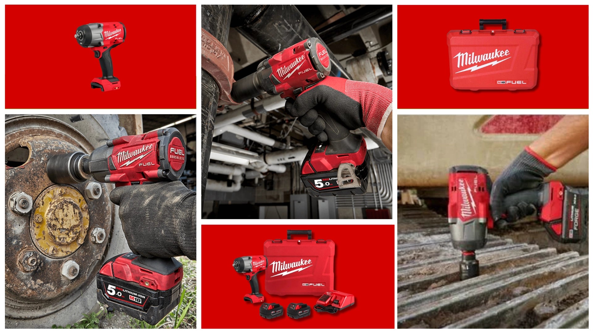 ¿Por qué Necesitas la Llave de Impacto Milwaukee M18 FUEL 1/2? 2967-22