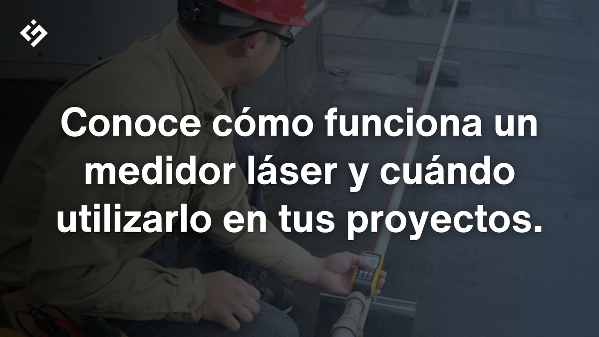 ¿Cómo medir distancias con un medidor láser y cuándo utilizarlo?