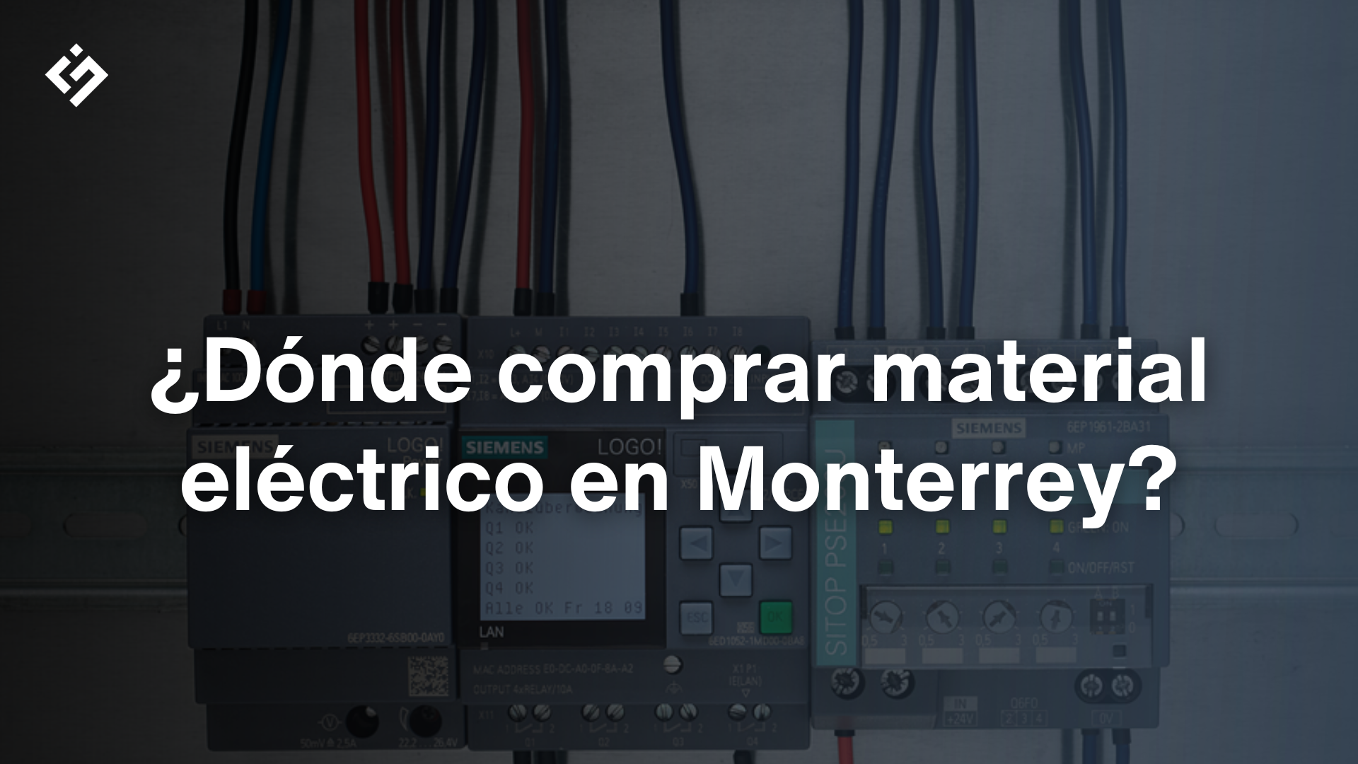 Material eléctrico en Monterrey: equipos industriales y automatización