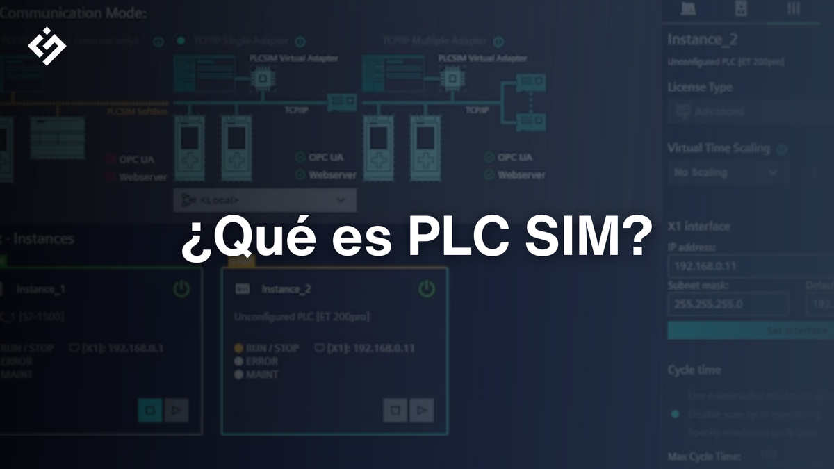 ¿Qué es PLC SIM y cómo funciona?