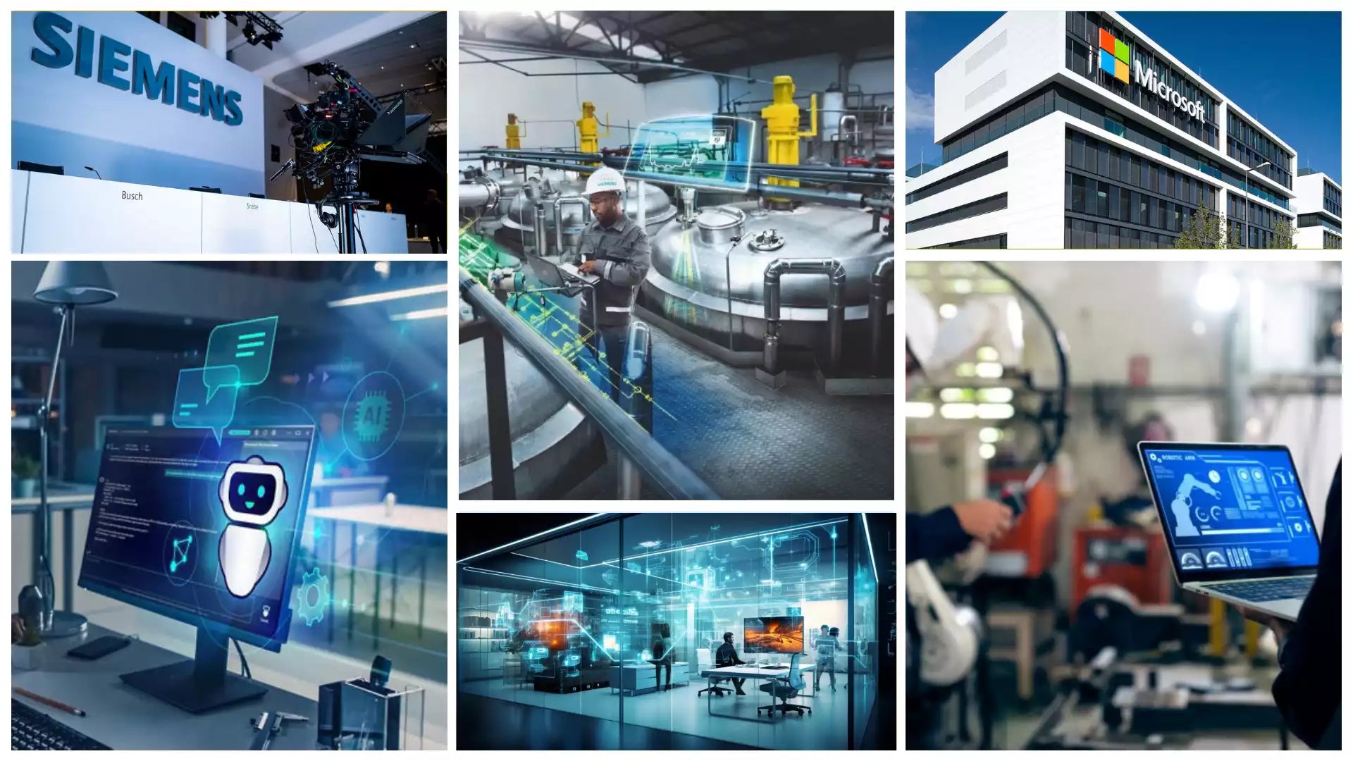 Siemens y Microsoft exploran inteligencia artificial AI