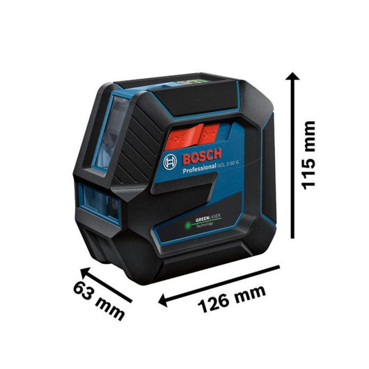 Nivel láser GCL 2-50 G Professional Bosch 0601066M01