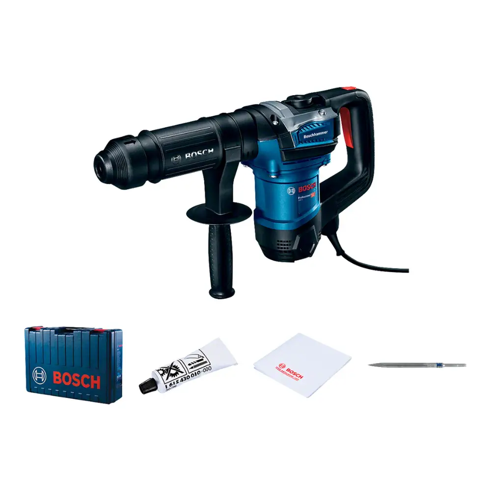 Martillo demoledor Bosch GSH 5 1100W 127V, en maletín 06113370G0
