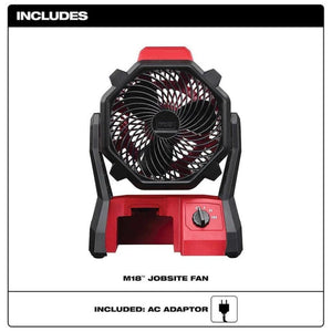 Ventilador Inalambrico Milwaukee 0886-20