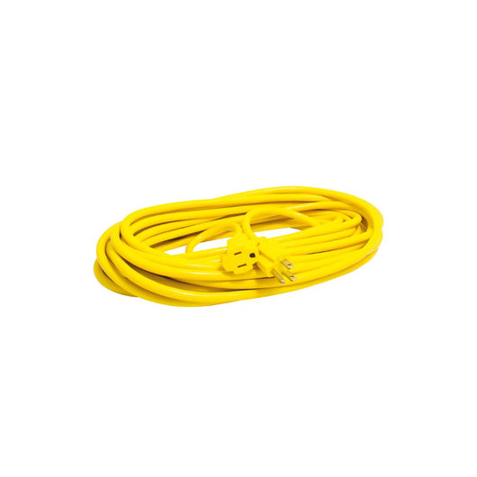 Extension electrica de uso rudo aterrizada color amarillo, 5 m Surtek 136171