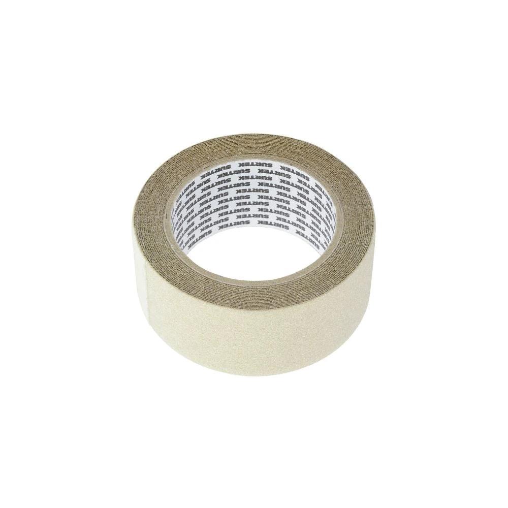 Cinta antiderrapante ancho 48 mm de 5 m, transparente Surtek 137368