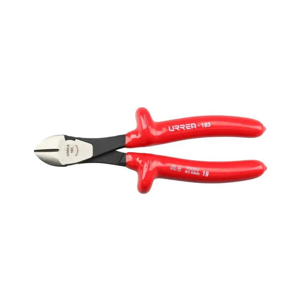 Pinza corte diagonal 1000V 7-7/8 pulgadas Urrea 183