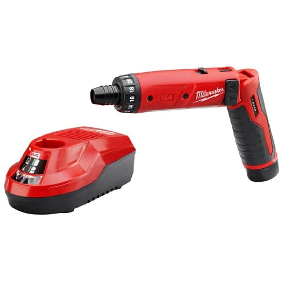 Juego de destornilladores hexagonales M4  de 1/4 " Milwaukee 2101-21