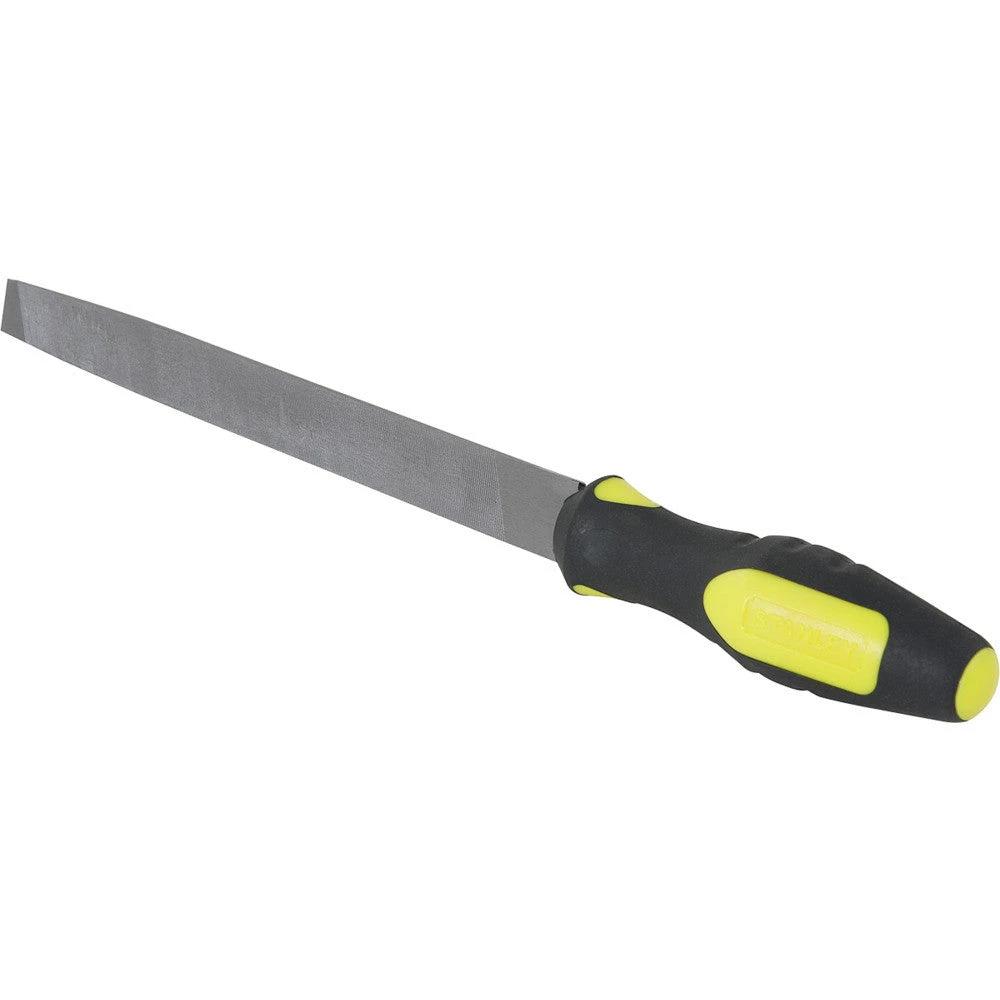 Lima plana bastarda con mango 8" Stanley 21106
