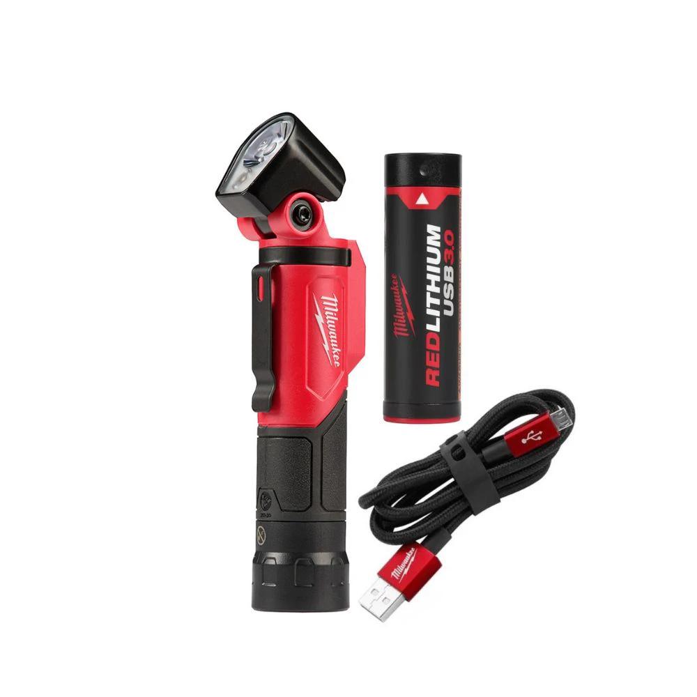 Linterna pivotante USB REDLITHIUM Milwaukee 2113-21