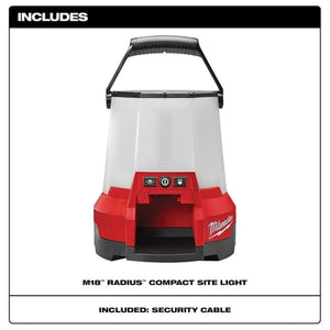 Luz de obra compacta M18 RADIUS Milwaukee 2145-20