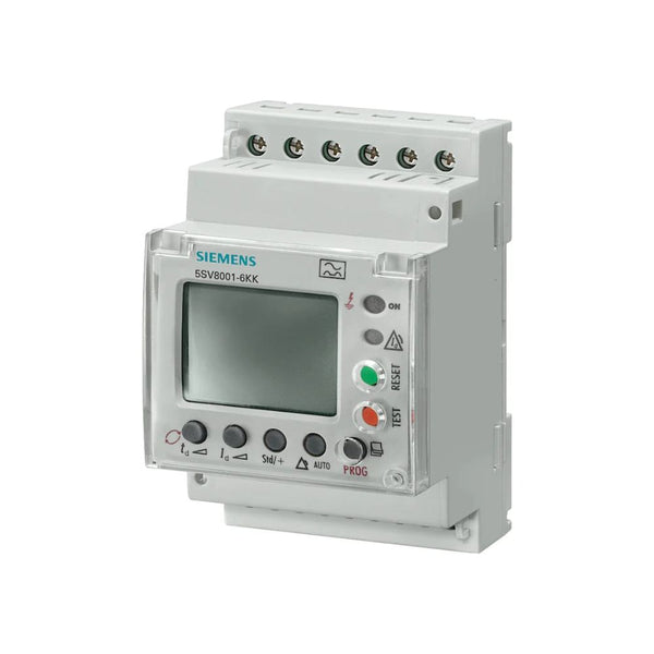 Aparato de vigilancia de corriente diferencial Digital tipo A Siemens 5SV8001-6KK