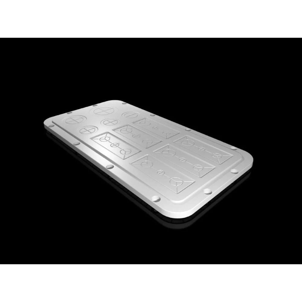Tableros eléctricos Rittal 2567200 SZ Plastic gland plates, Size 7