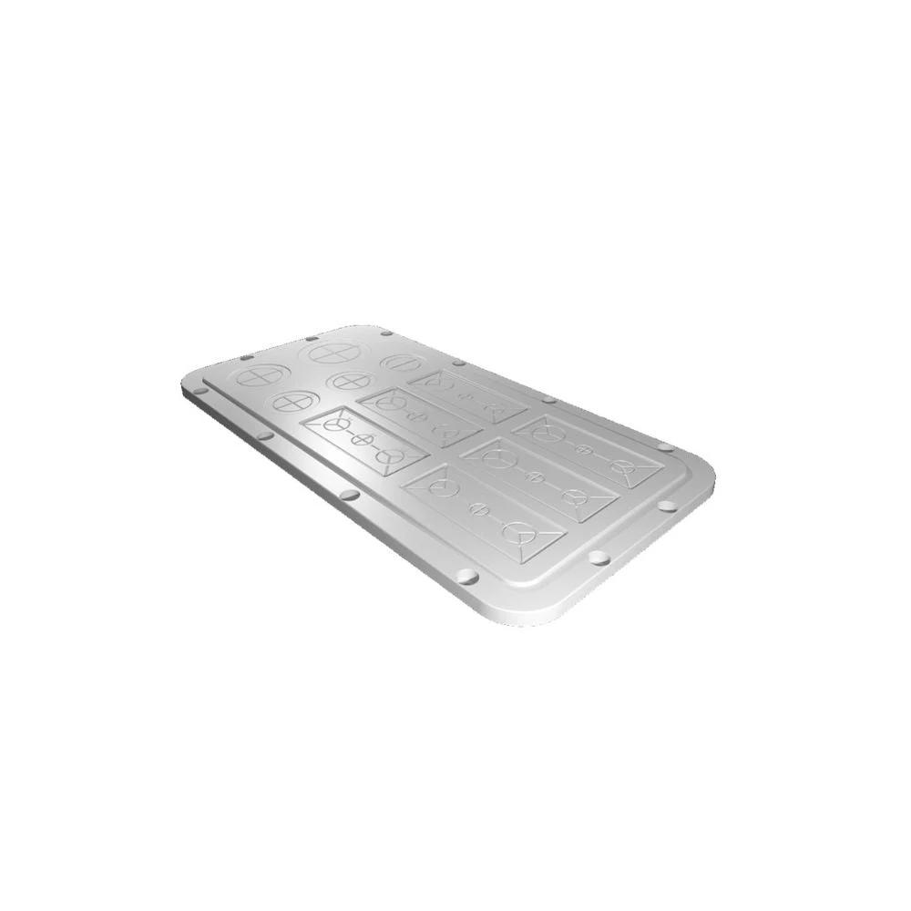 Placa de gland plástica para cuadros eléctricos Rittal 2567200