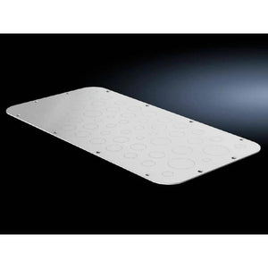 SZ Metal gland plate Rittal 2576100 blanca vista del producto