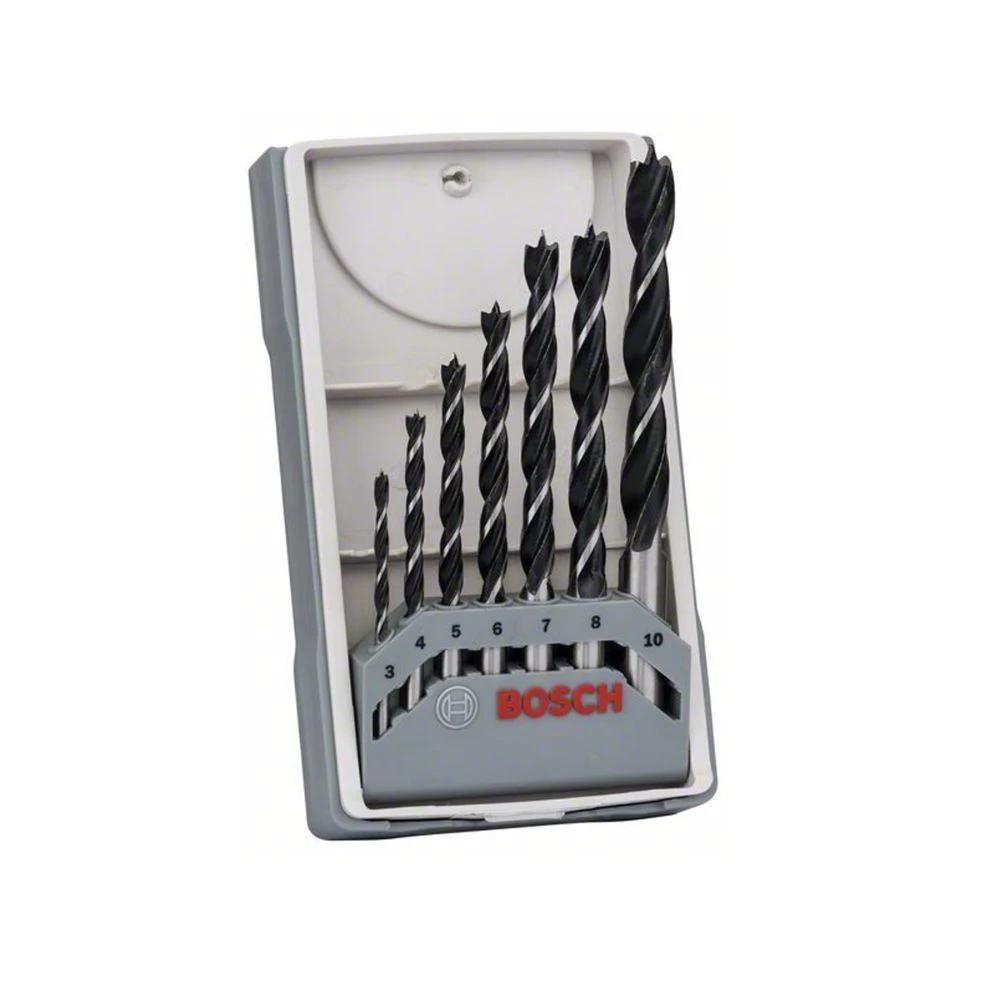 Juego de brocas para madera 7pzs. Bosch 2607017034