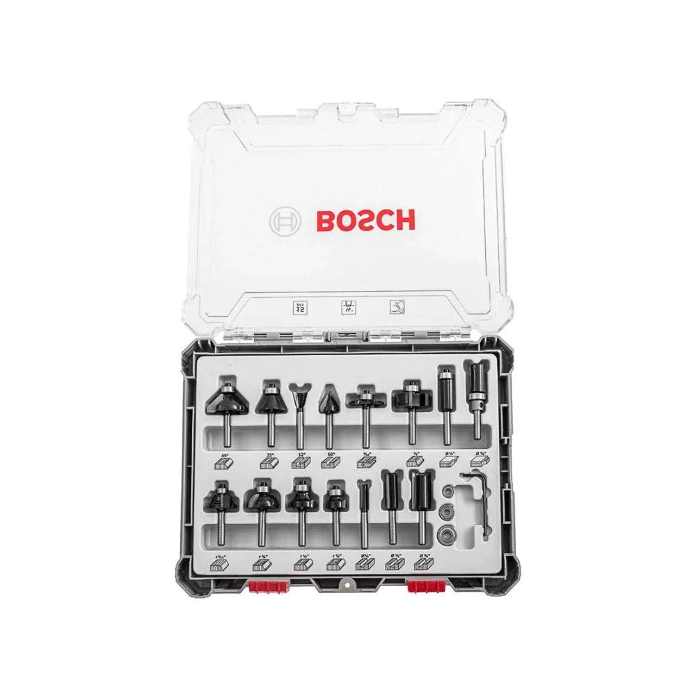 Brocas para Router Vástago 1/4" Bosch 2607017473