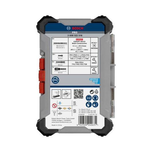 Set de Brocas PRO Impact Mixed Bosch 2608522518