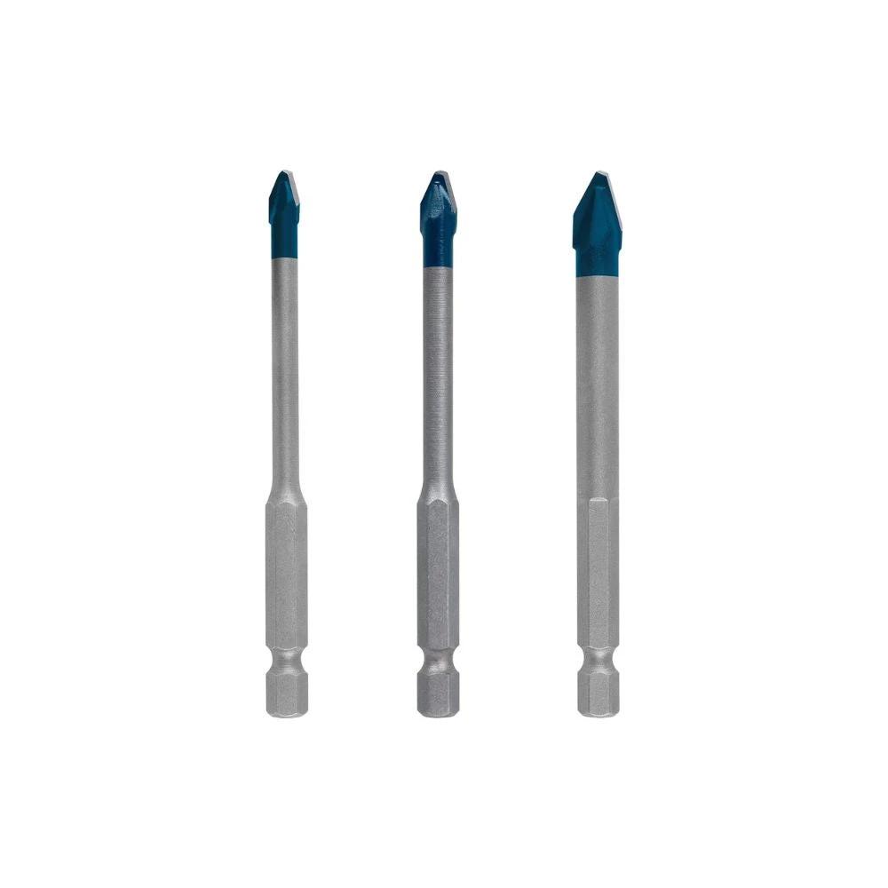 Broca p/porcelanato EXPERT HEX-9 Hard Ceramics 5/6/8mm Bosch 2608900595