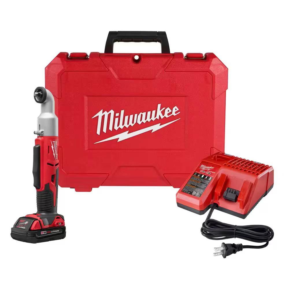 Kit de llave de impacto de ángulo recto M18 Inalámbrico Milwaukee 2668-21CT
