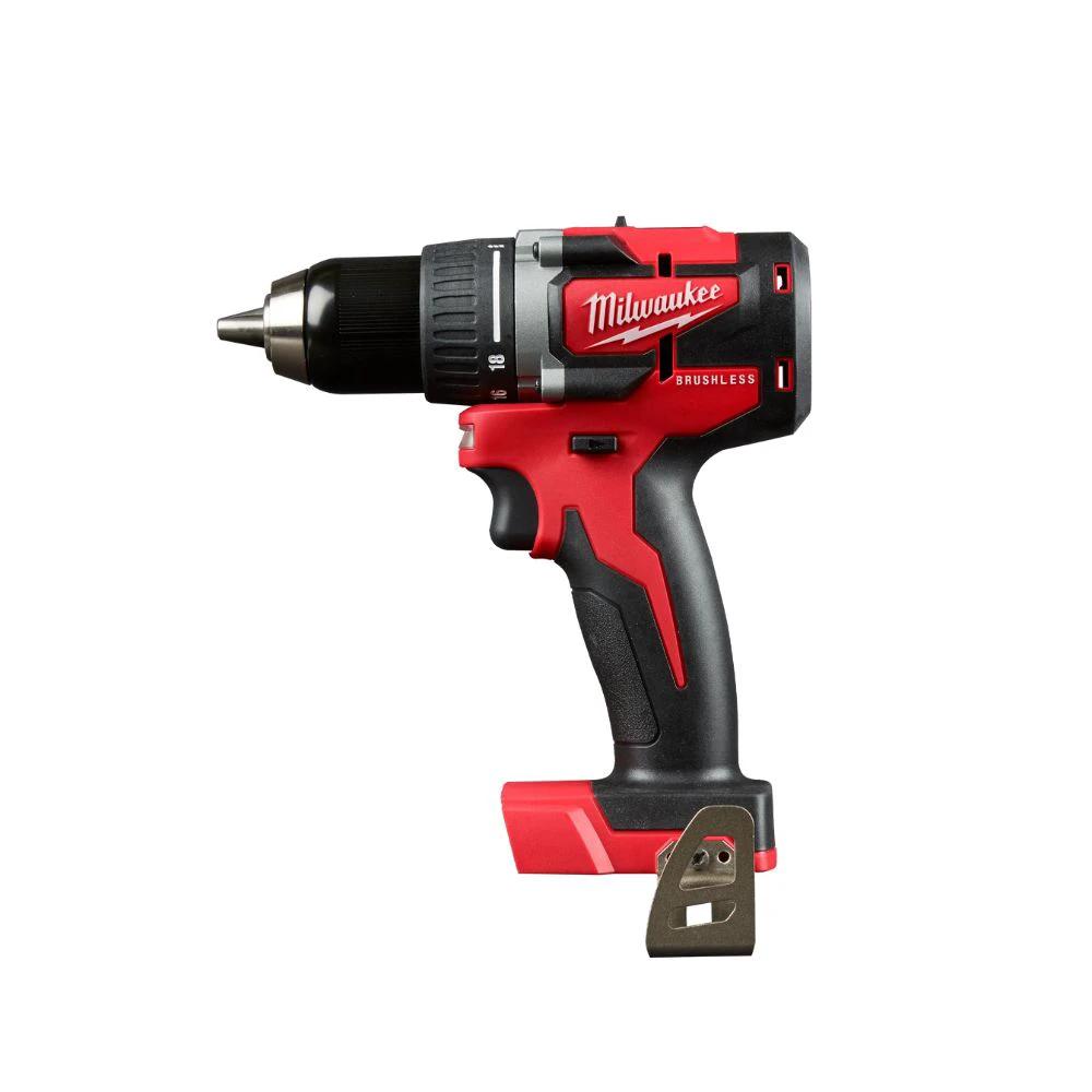 Taladro atornillador compacto sin escobillas M18 1/2" Milwaukee 2801-22CT