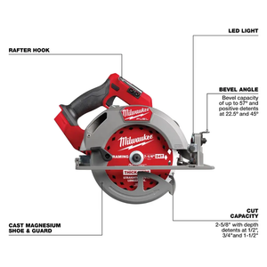 Sierra circular M18 FUEL™ de 7-1/4" Milwaukee 2834-20