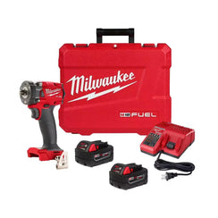 Llave de impacto compacta M18 FUEL de 3/8" con juego de anillo de friccion Milwaukee 2854-22R