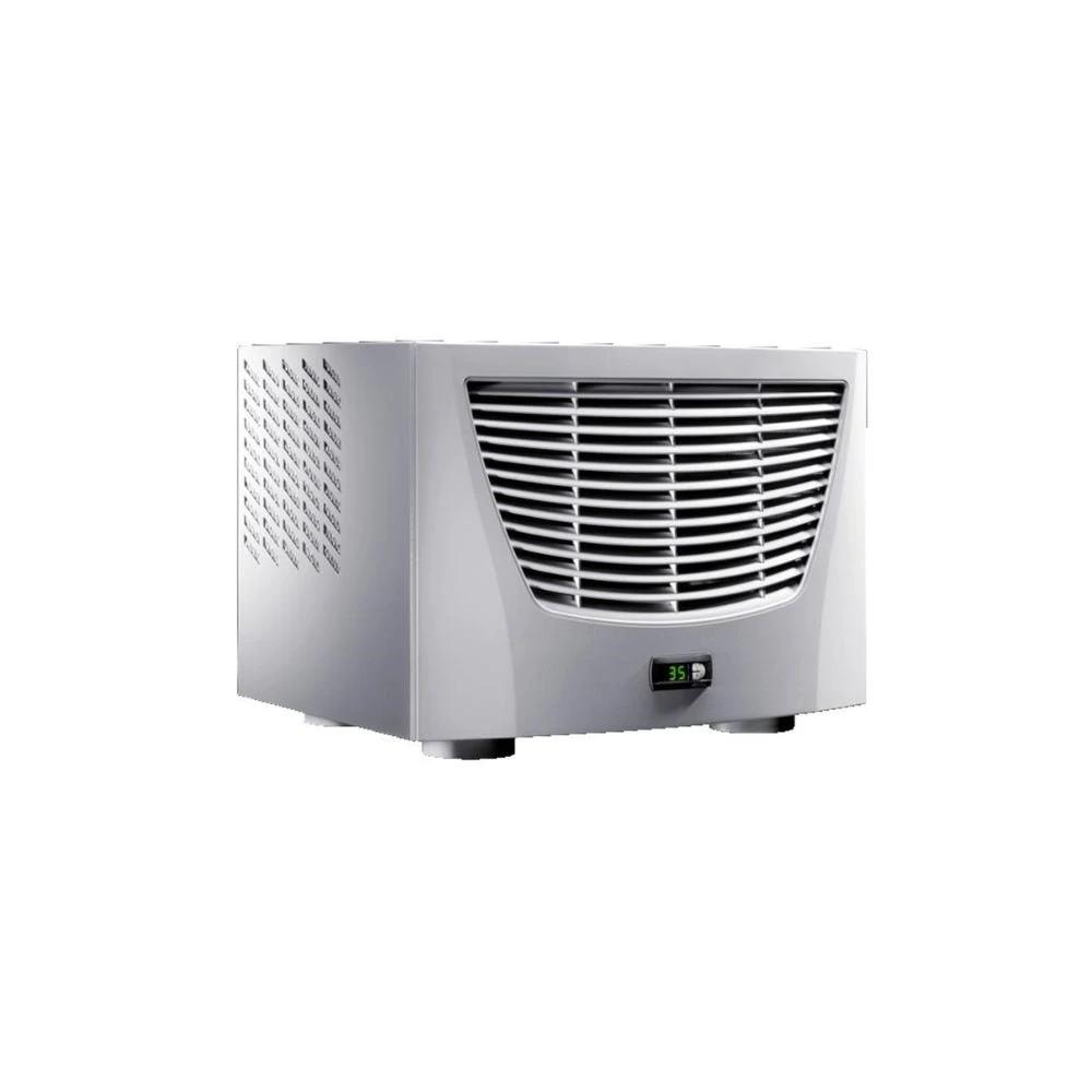 Refrigerador techo Rittal modelo 3387540 acabado plateado con display digital