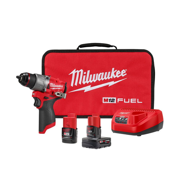 Kit de Taladro/destornillador M12 FUEL de 1/2" Milwaukee 3403-22