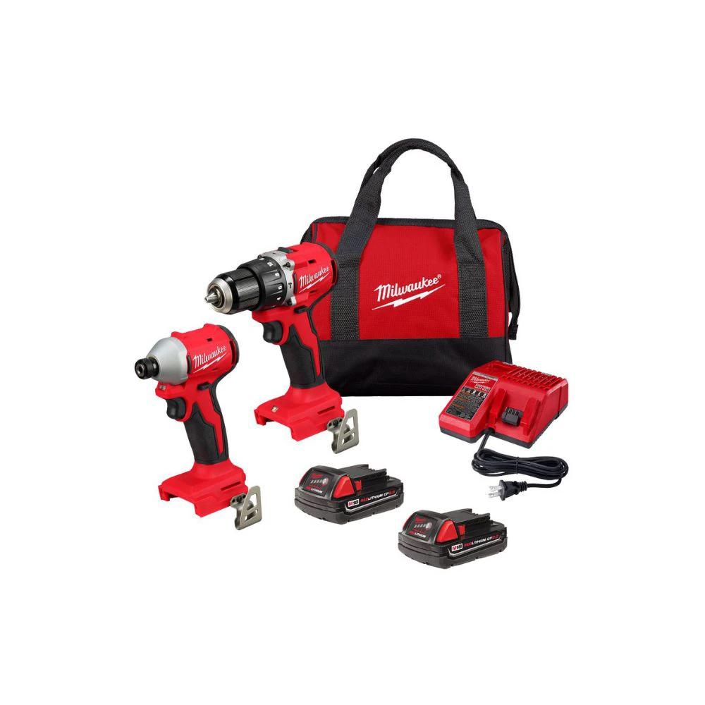 Rotomartillo y Llave De Impacto M18 Milwaukee 3610-22CT