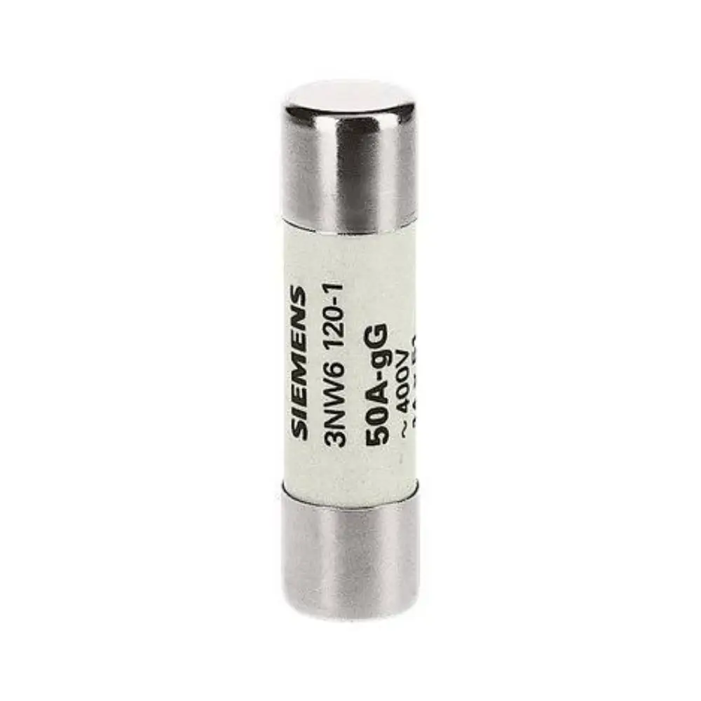 Cartucho fusible cilíndrico de protección Siemens 3NW6107-1