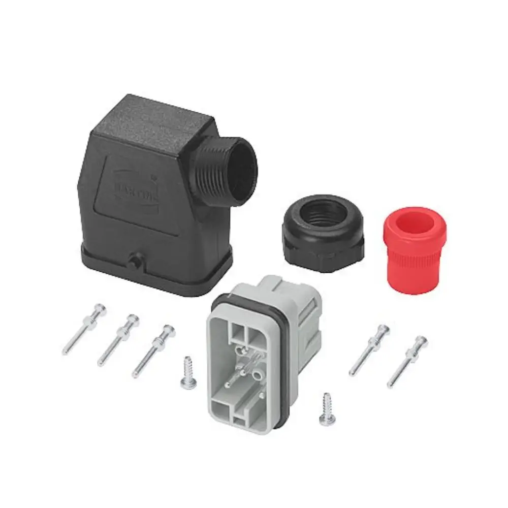 Conjunto de accesorios Siemens 3RK1902-0CE00 con caja negra y conectores