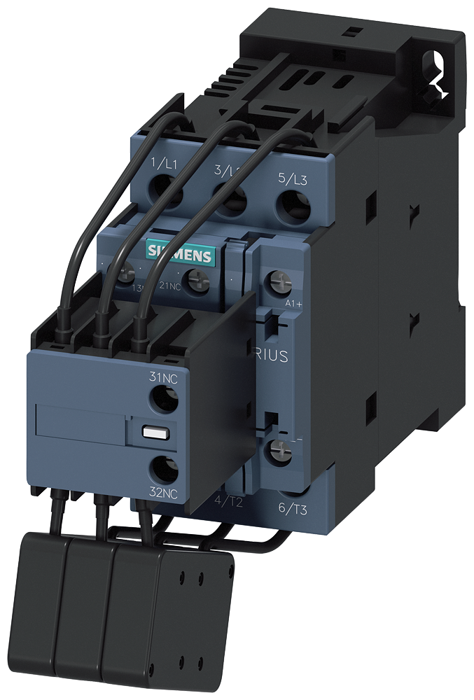 Siemens 3RT2627-1NF35 Sirius Contactor AC6B 25 kVAR
